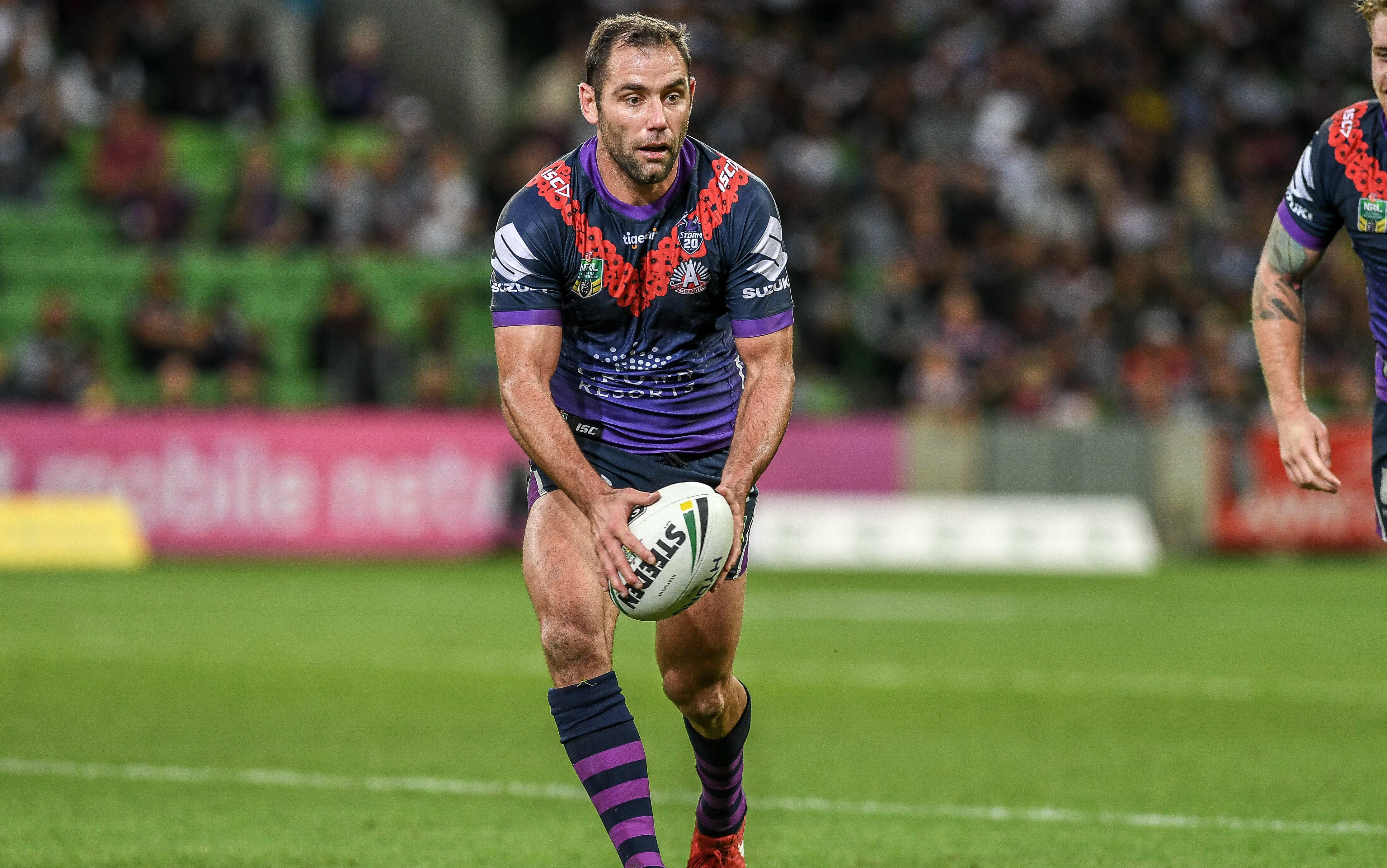 Melbourne Storm captain Cameron Smith