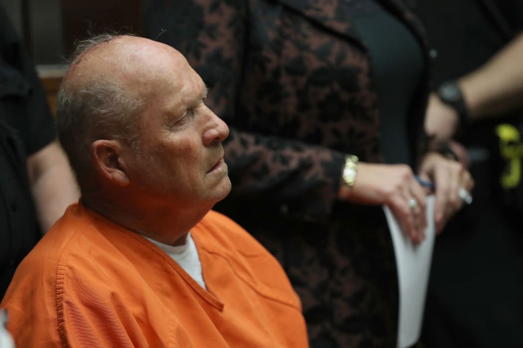 Joseph DeAngelo  appears in court for his arraignment on April 27, 2018.