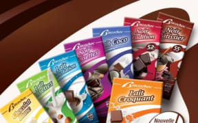 Selection of Biscochoc chocolates