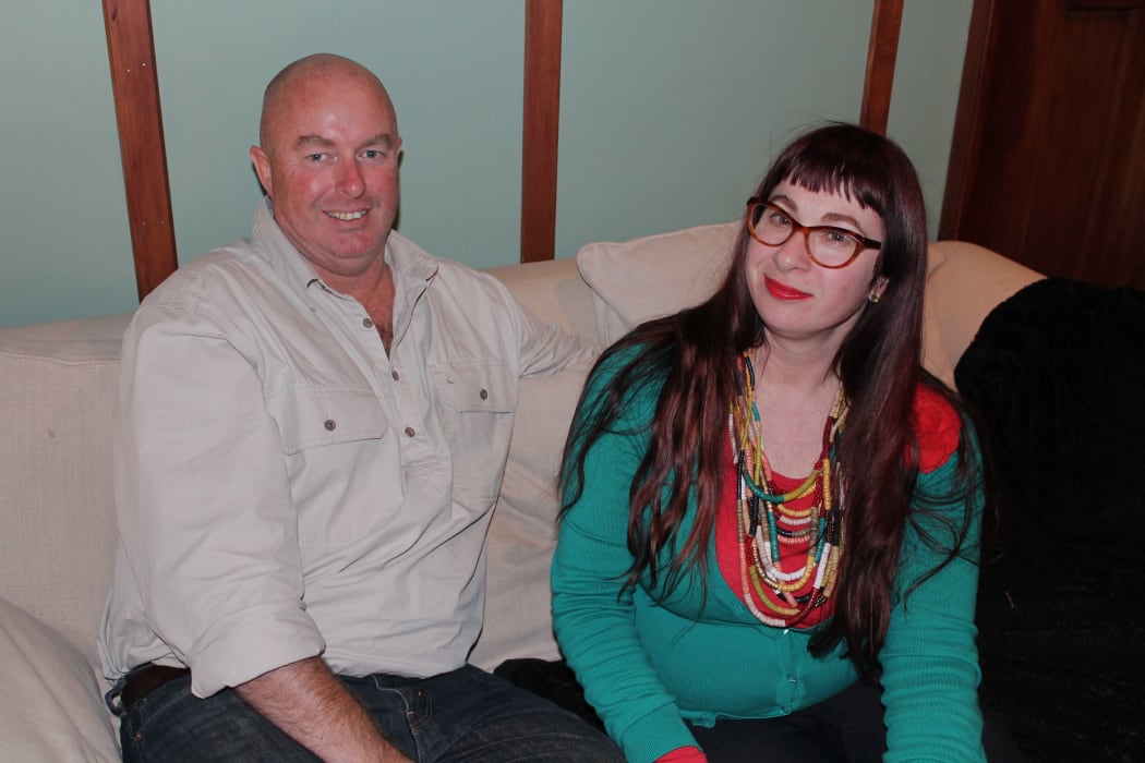 A photo of Noel Keenan and Nicola Devine whose son, Tanner, was still born.