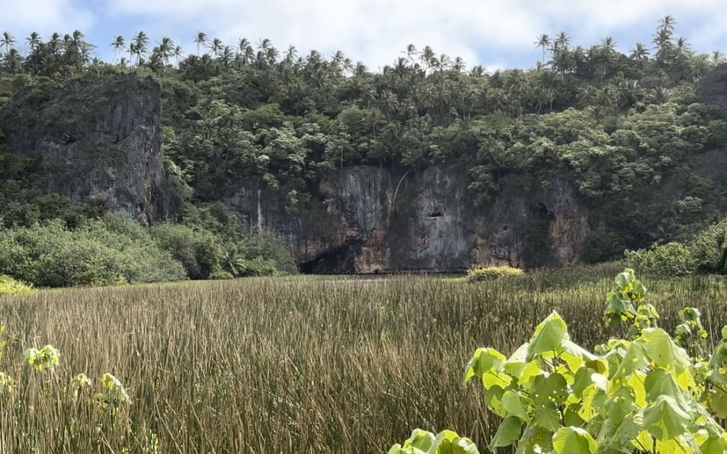 Mangaia’s makatea, a source of pride for many locals.