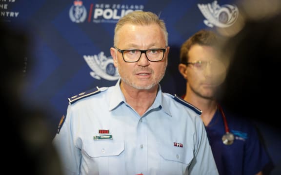 Southern district commander Superintendent Paul Basham