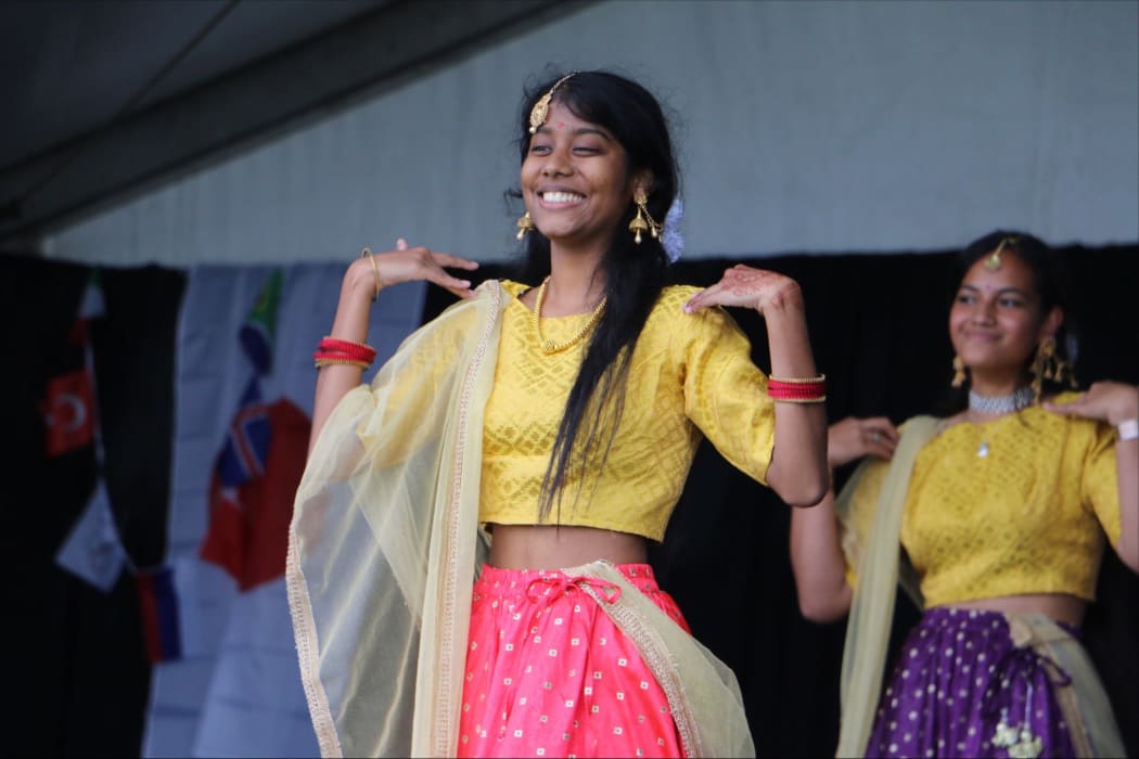 Manurewa High School’s Sri Lankan group.