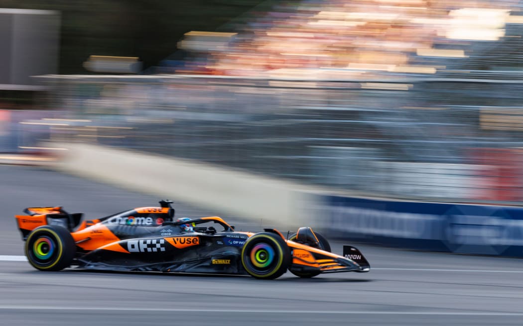 McLaren driver Oscar Piastri at the 2024 Azerbaijan Grand Prix