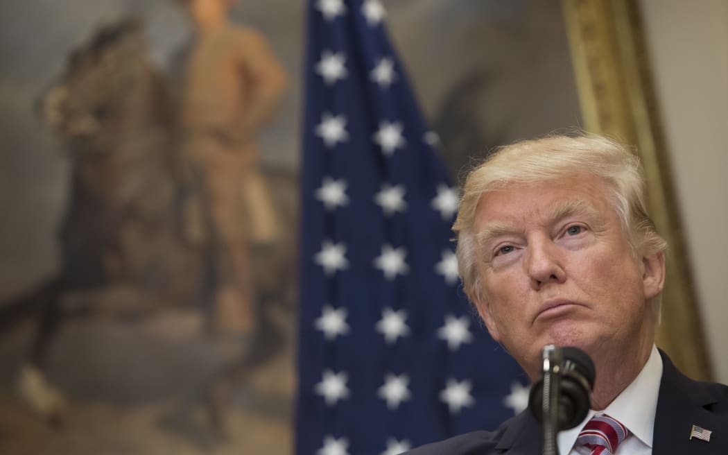 US President Donald Trump