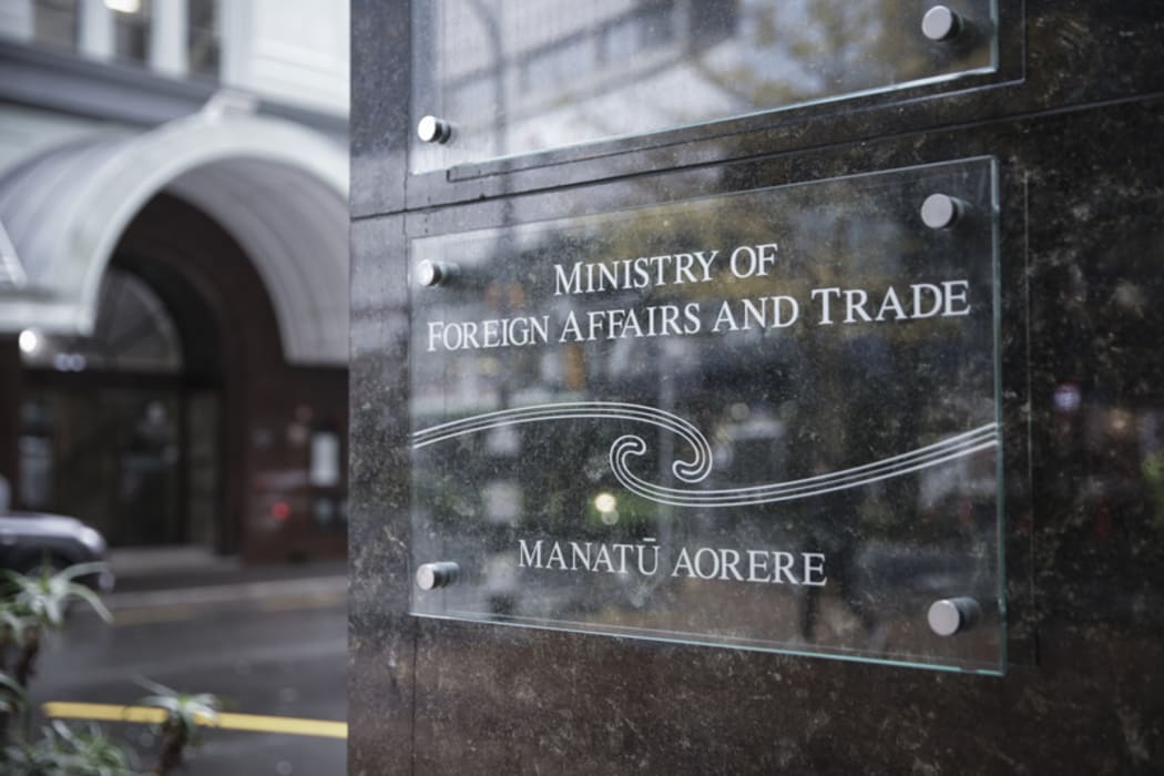 23062016 Photo: RNZ / Rebekah Parsons-King. Ministry of Foreign Affairs and Trade in Wellington.