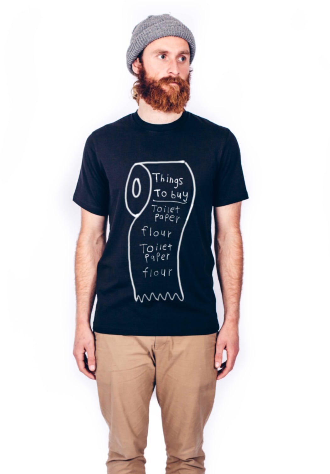 Chase Peake's lockdown t-shirt design