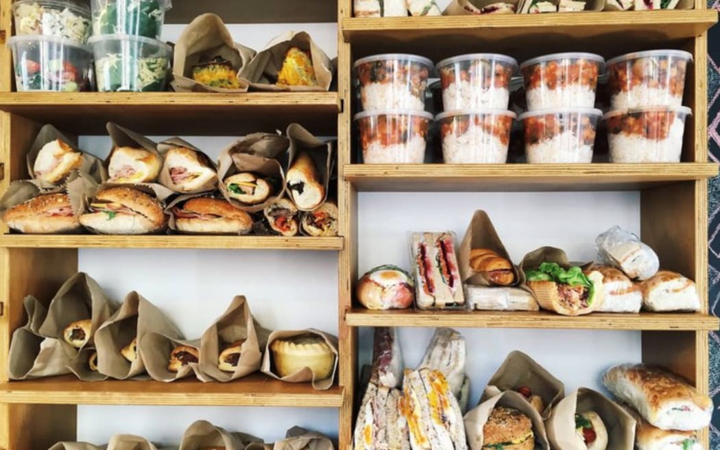 The Free Store in central Wellington redistributes surplus food from more than 60 eateries to those in need.