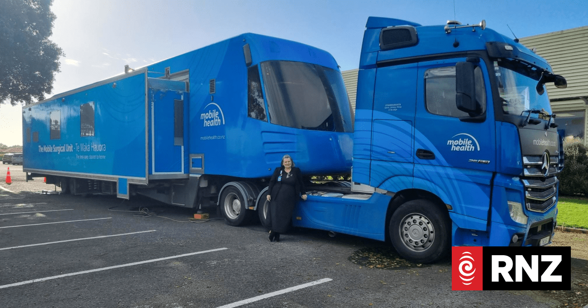 Mobile surgical unit in Taranaki treats 2000th pat