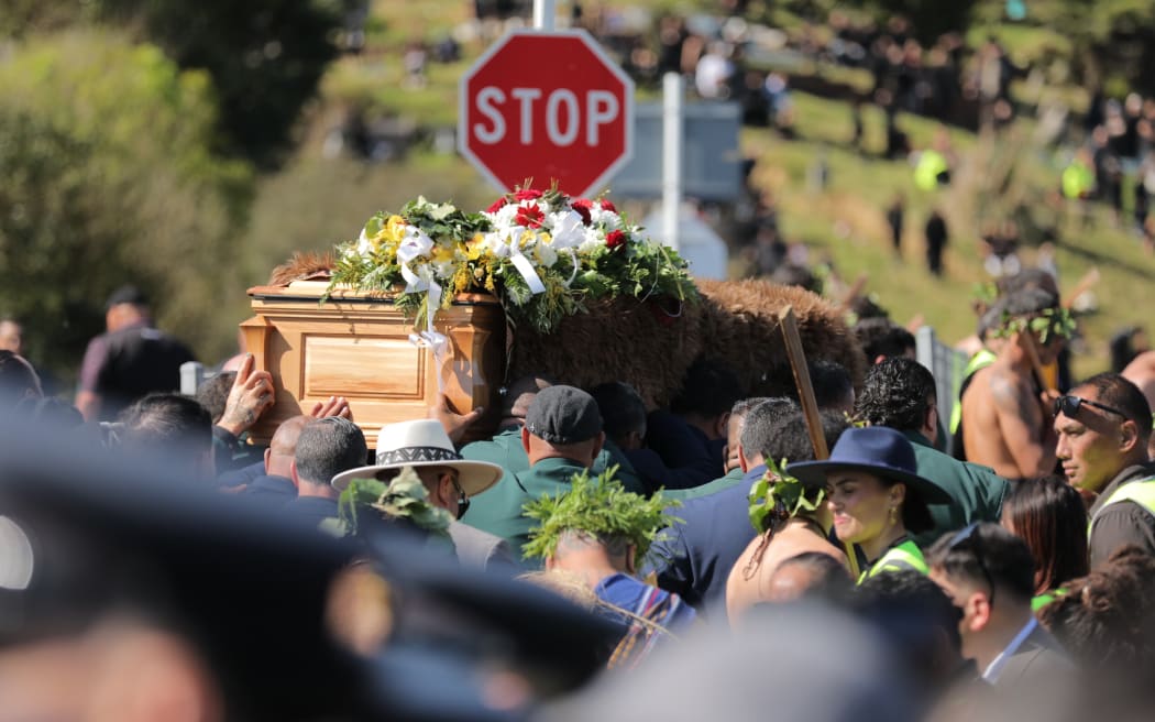 Kiingi Tuheitia is laid to rest at Taupiri maunga