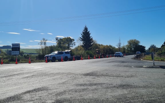 Three people died after their campervan collided with a barrier and caught fire in the early hours of 17 April, 2023, along State Highway 79's Geraldine-Fairle Highway, near the intersection with Te Moana Road and Earl Road.