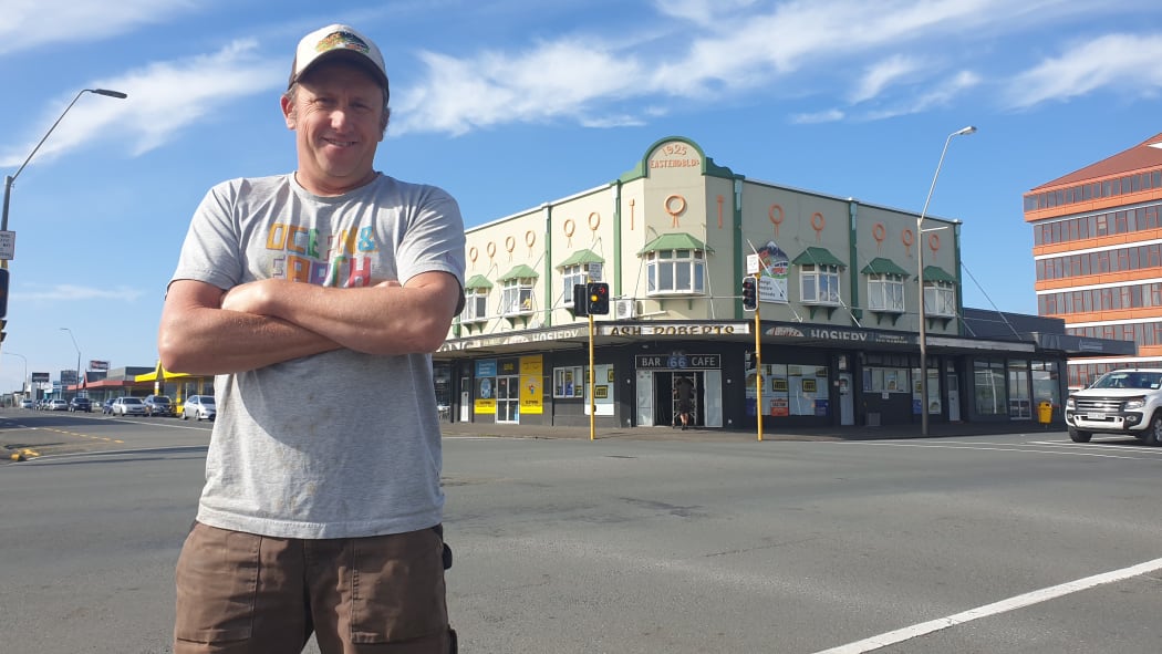 East End Building owner Bruce Neale
