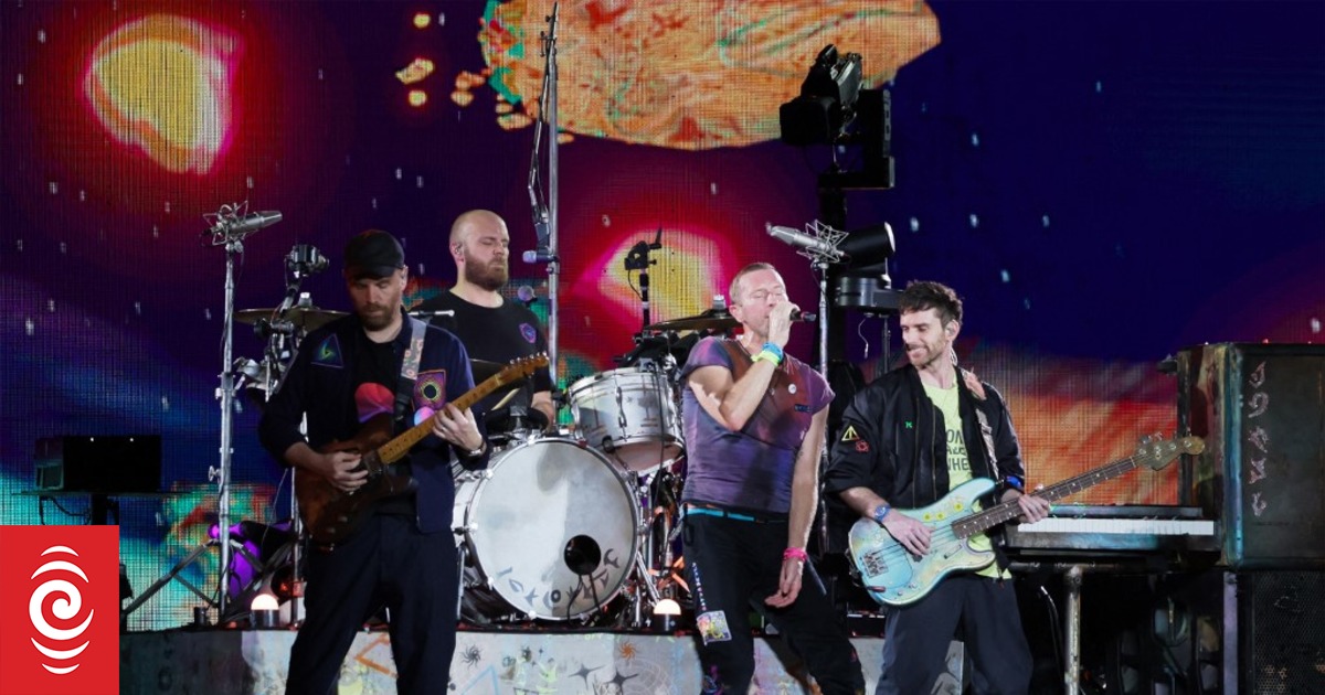 Auckland 'a-buzz' with energy ahead of Coldplay concerts