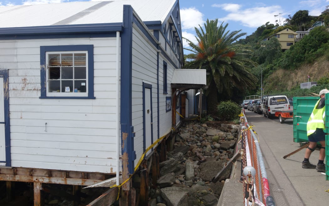 The Boathouse venue on Nelson's waterfront.