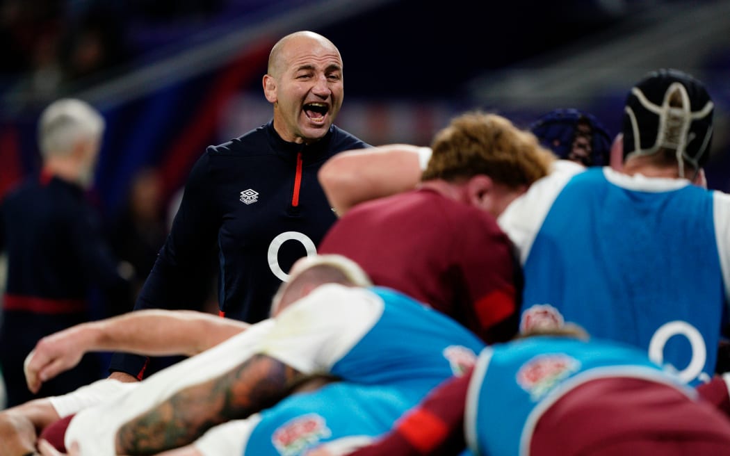 England head coach Steve Borthwick