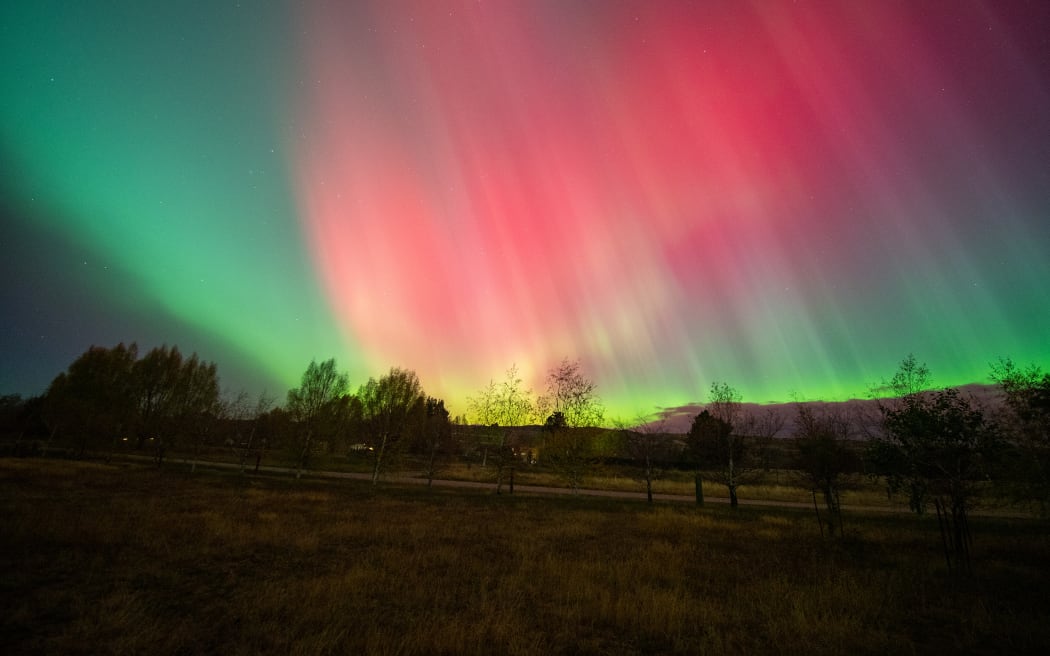Aurora captured in Lauder, Central Otago.