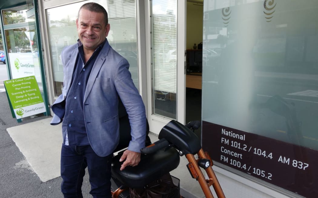 Cerebral palsy has not stopped Northland man Johnny Wilkinson from entering local government.