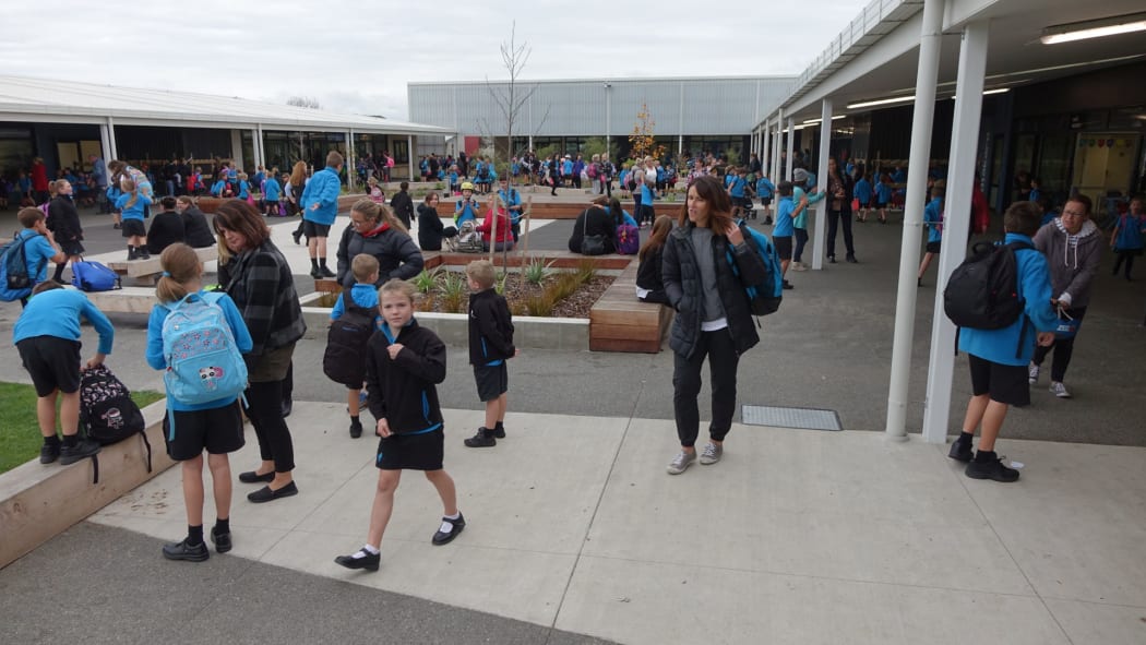 The $14 million Waitākiri School in the city's east is a product of the merger of Windsor and Burwood Schools.