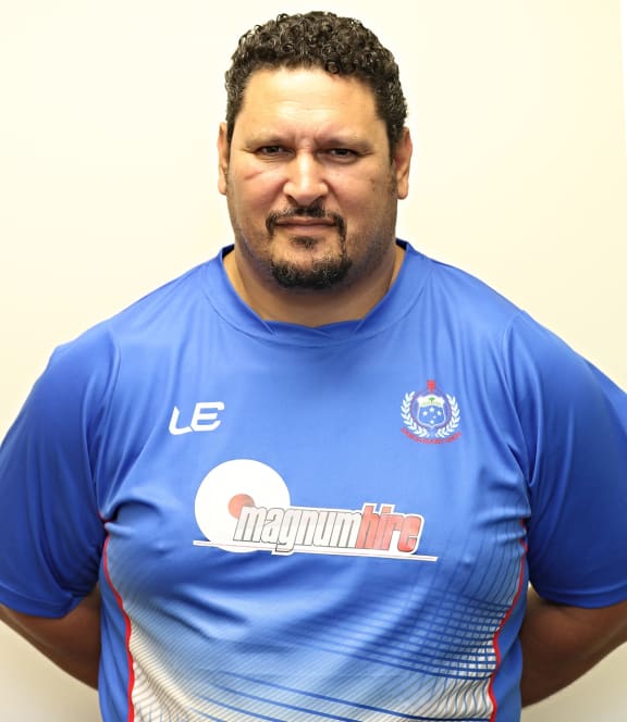 Samoa women's rugby coach Ramsey Tomokino.