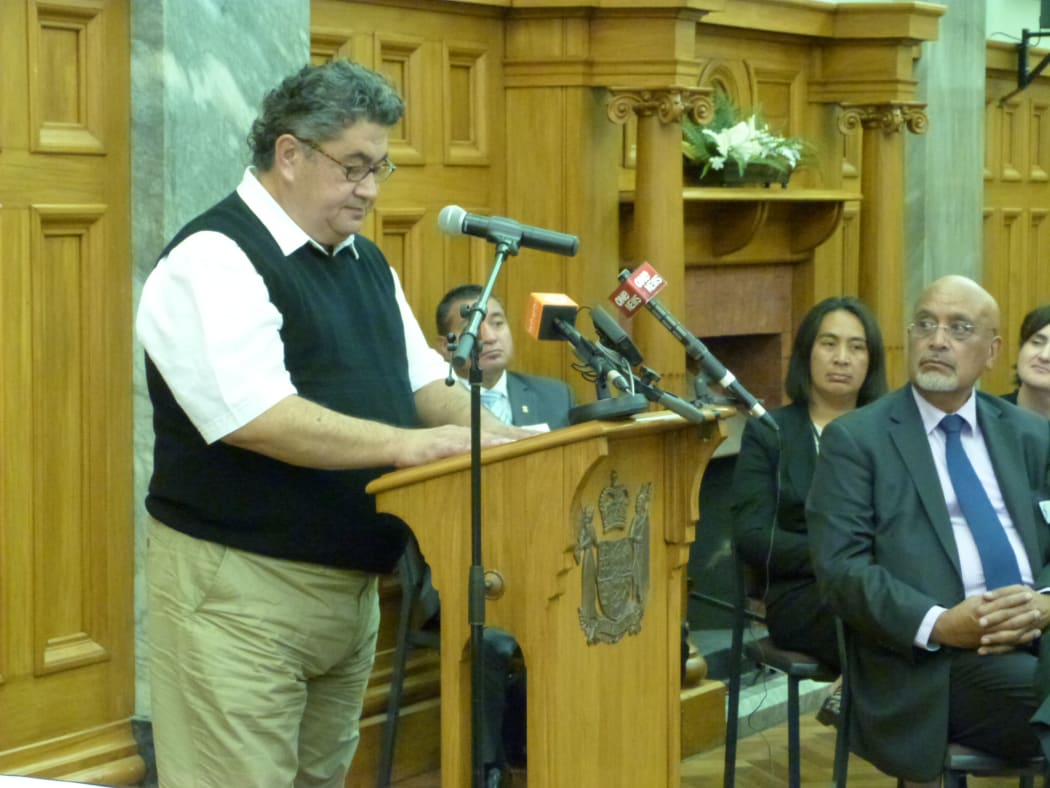 Tuhoe's chief negotiator Tamati Kruger.