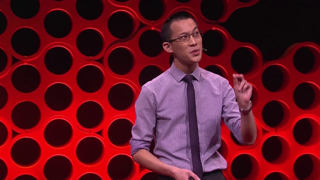 Eddie Woo speaking at Ted X