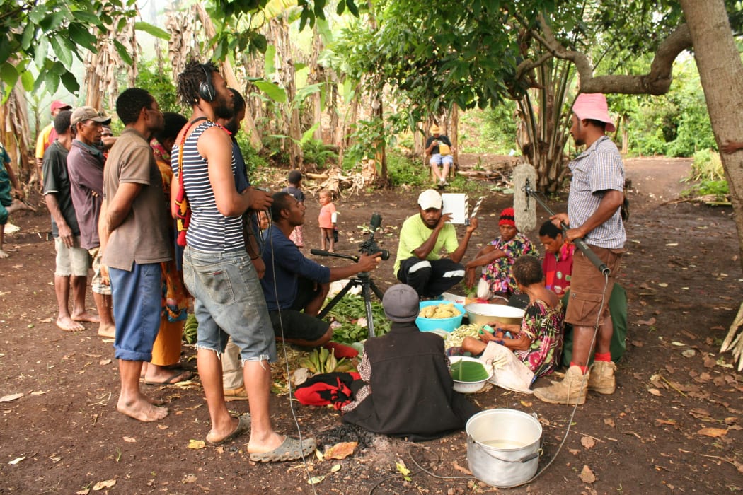 Shooting 'Aliko & Ambai' in PNG's Eastern Highlands