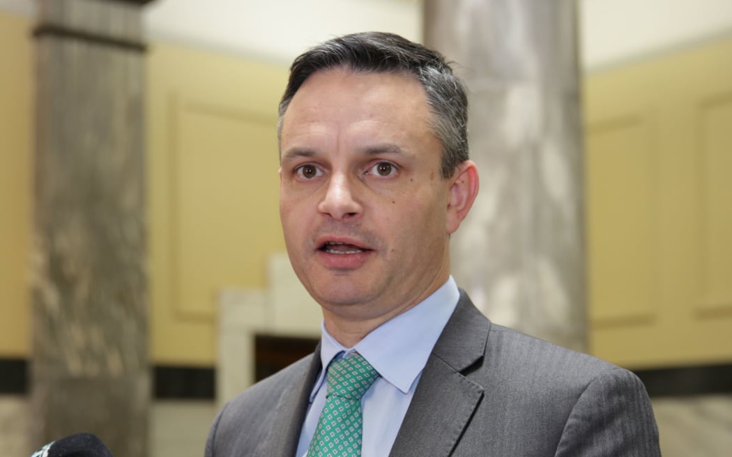 Green Party leader James Shaw.Green Party leader James Shaw.