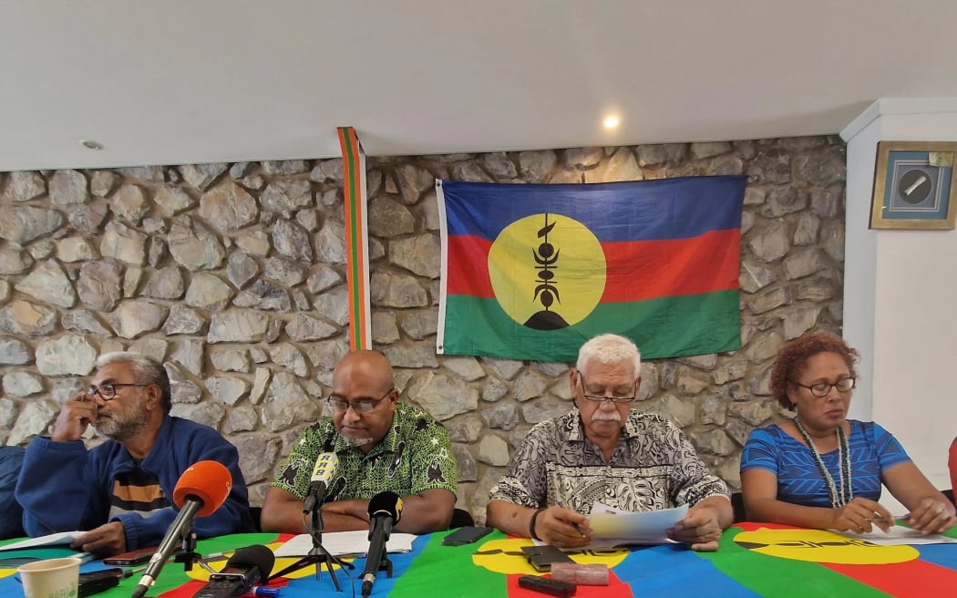 FLNKS media conference on 8 April 2025