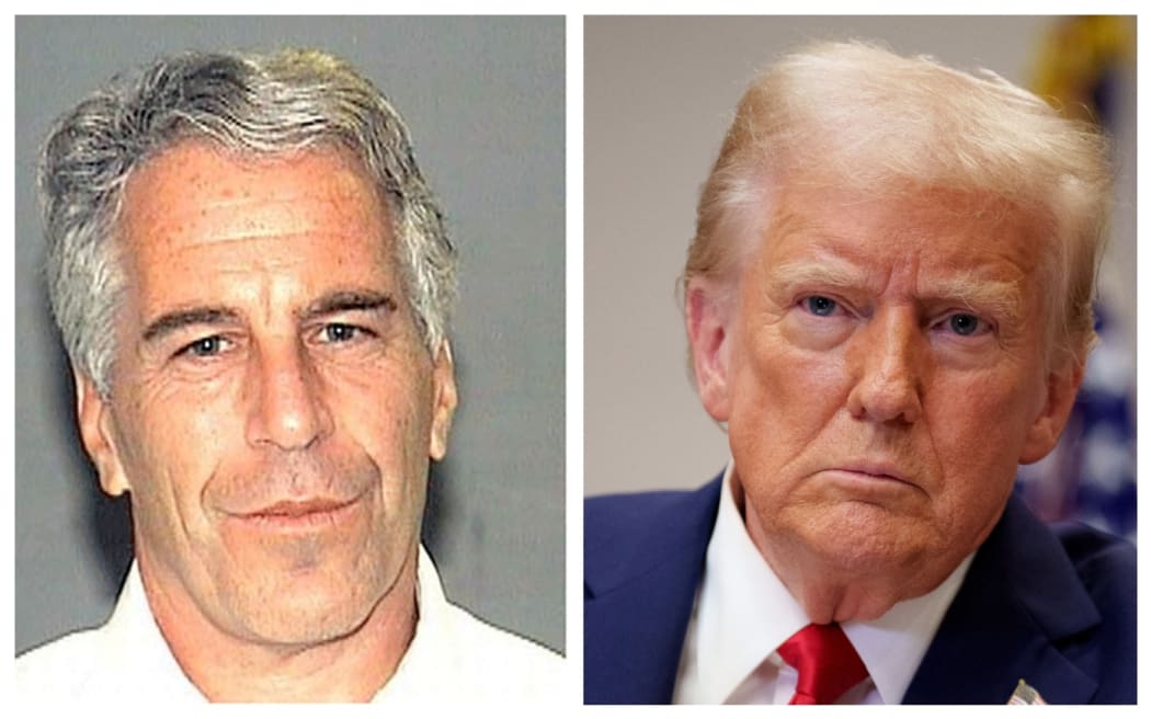 Jeffrey Epstein and Donald Trump