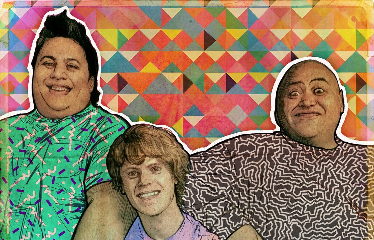The cast of Larger Than Life