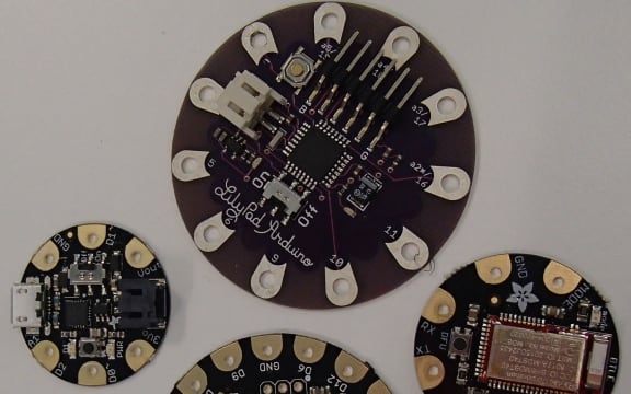 Sewable mini computers called Lilypad arduinos