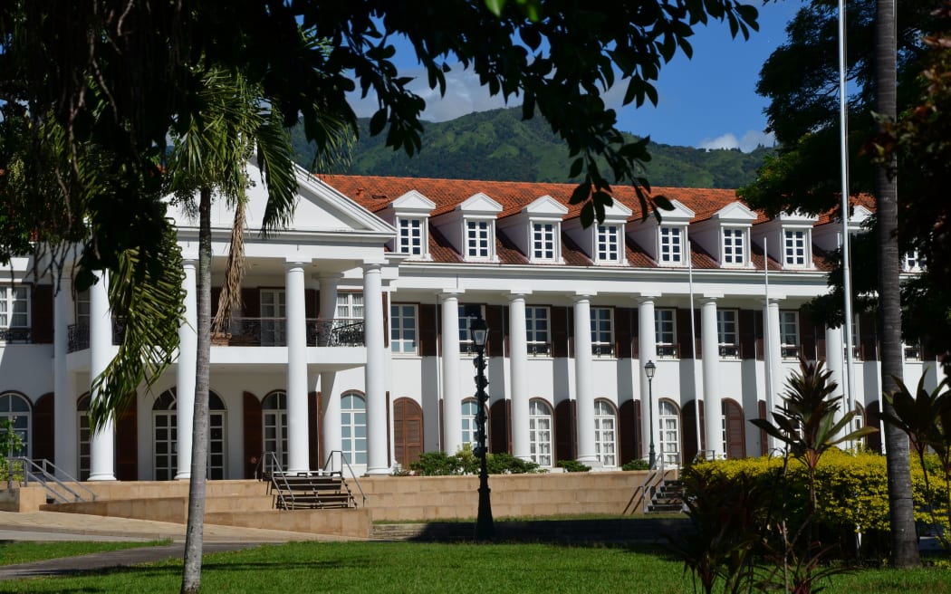 Town hall of Pirae, Tahiti