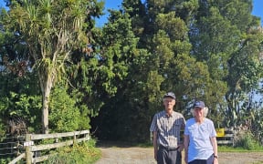Peter and Robyn Askey’s 30-year-old trees, including kahikatea, totara and rimu, will be axed to provide Genesis Energy with a route to the Edgecumbe substation.