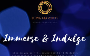 Illuminata Voices Immerse and Indulge Poster