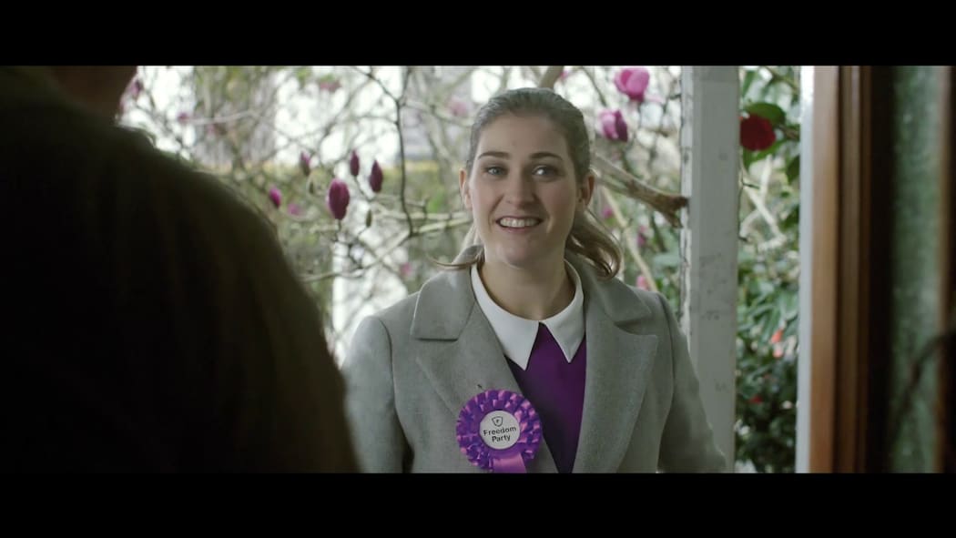 "We at the Freedom Party have a policy of not turning away any voters, for any reason, no matter what."