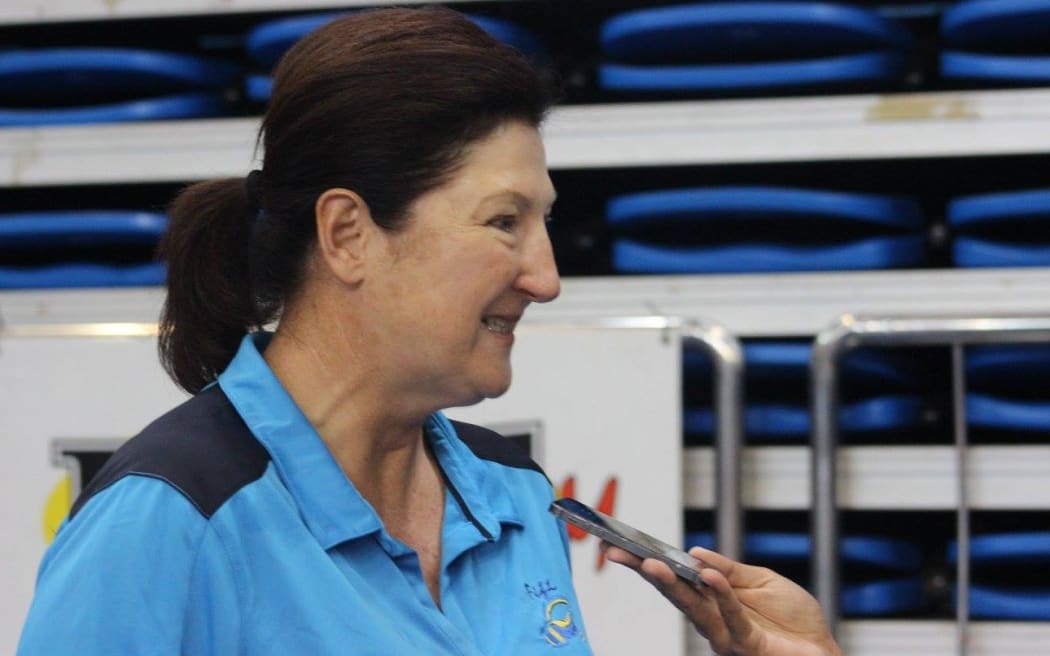 Fiji netball coach Vicki Wilson.