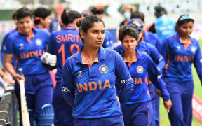India captain Mithali Raj during the ICC Women’s Cricket World Cup 2022