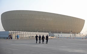 The Lusail Stadium, the 80,000-capacity venue which will host the FIFA World Cup final in December, on the outskirts of Qatar's capital Doha on 11 August, 2022.