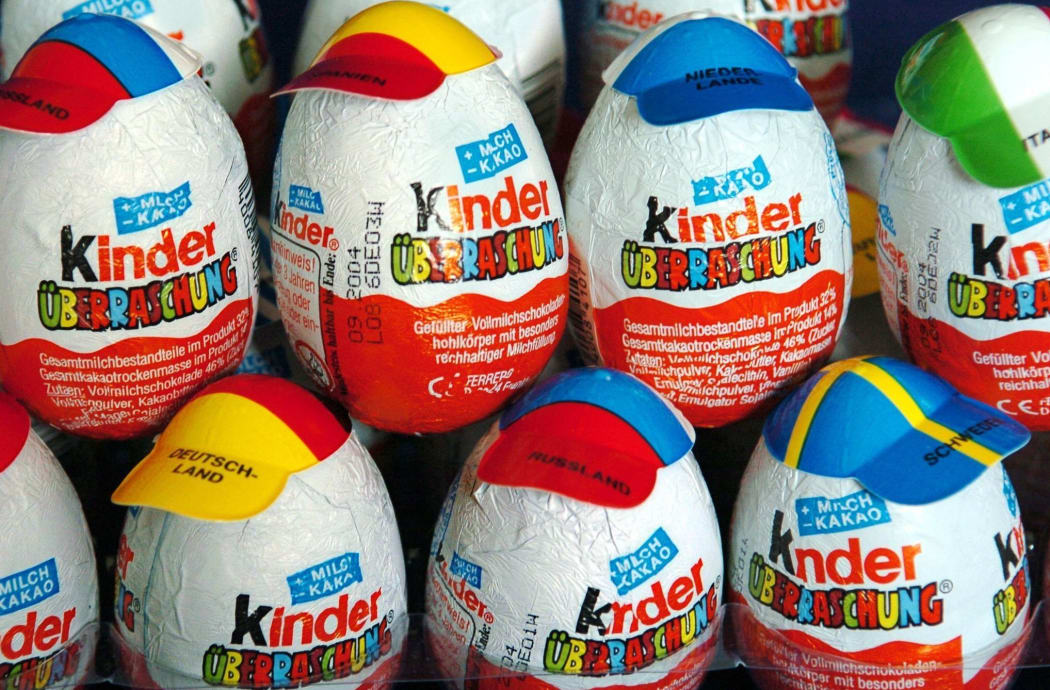 Kinder Surprise eggs recalled in UK over salmonella fears