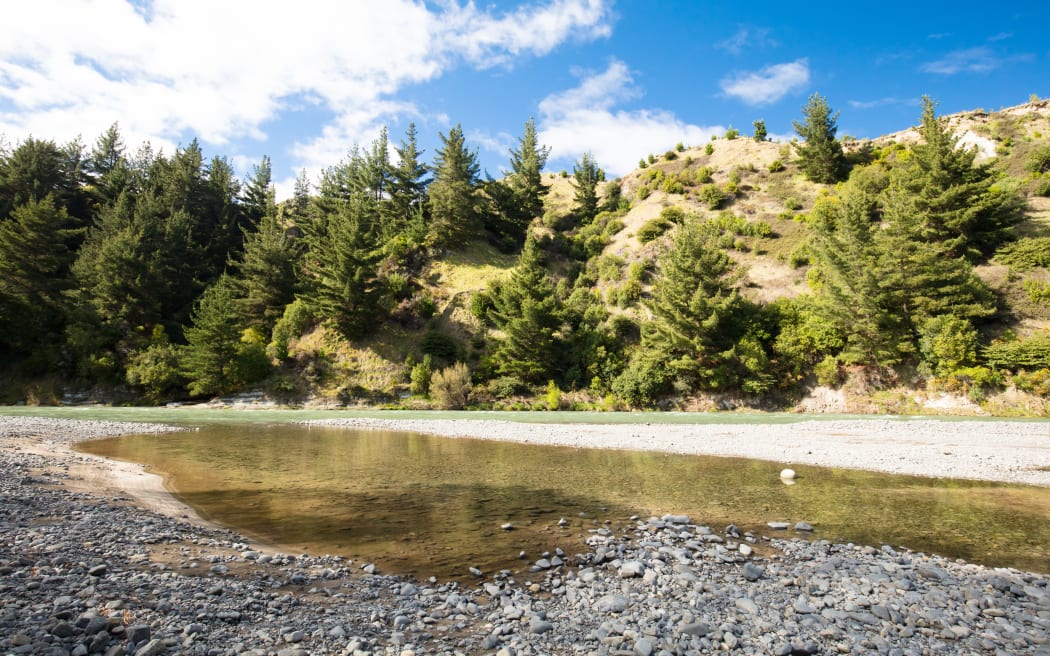 Mohaka River near Pungahuru Falls near Napier.