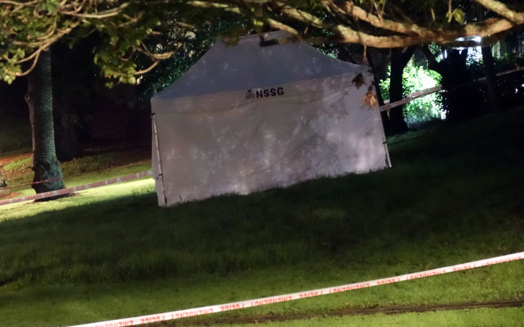 Myers Park, central Auckland, Monday 3 August.