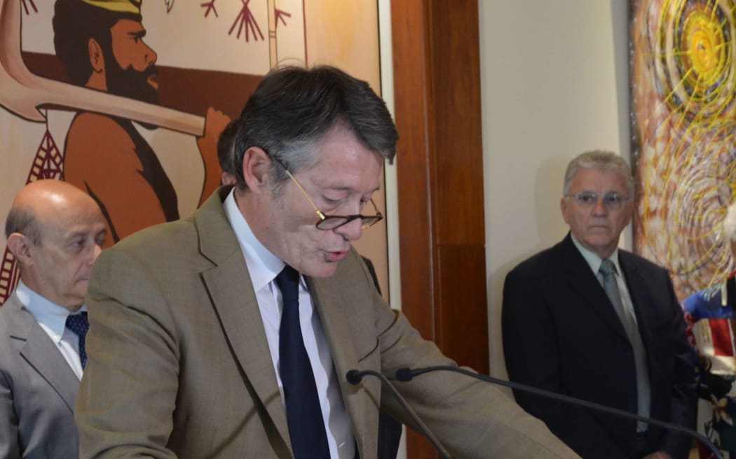 New Caledonia referendum supervisor Francis Lamy