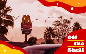 Off the Shelf: McDonald's advertising with stylised yellow and red border