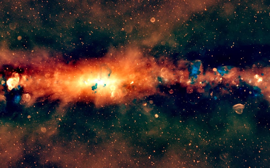 When stars die, they leave behind glowing clouds of gas and energy.