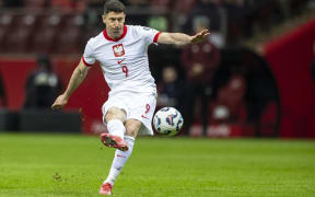 Poland's Robert Lewandowski.