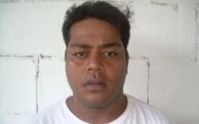 Secretary-General of the Kiribati Athletics Association Tekabara Raurenti.