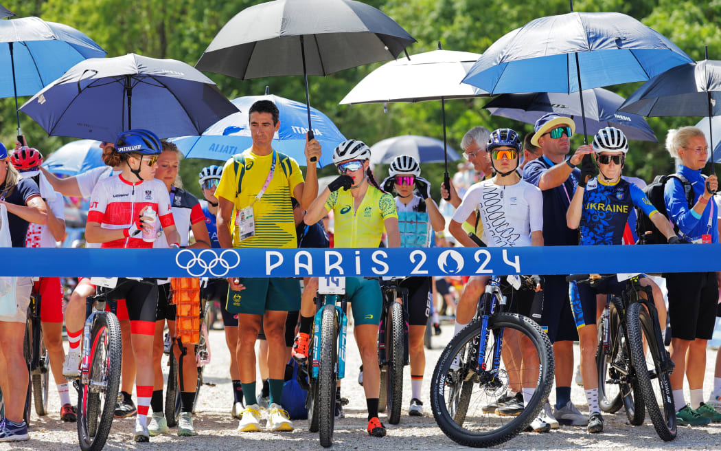 Paris 2024 Olympic Games Mountain Bike Women's Cross-country at Elancourt Hill, Paris.