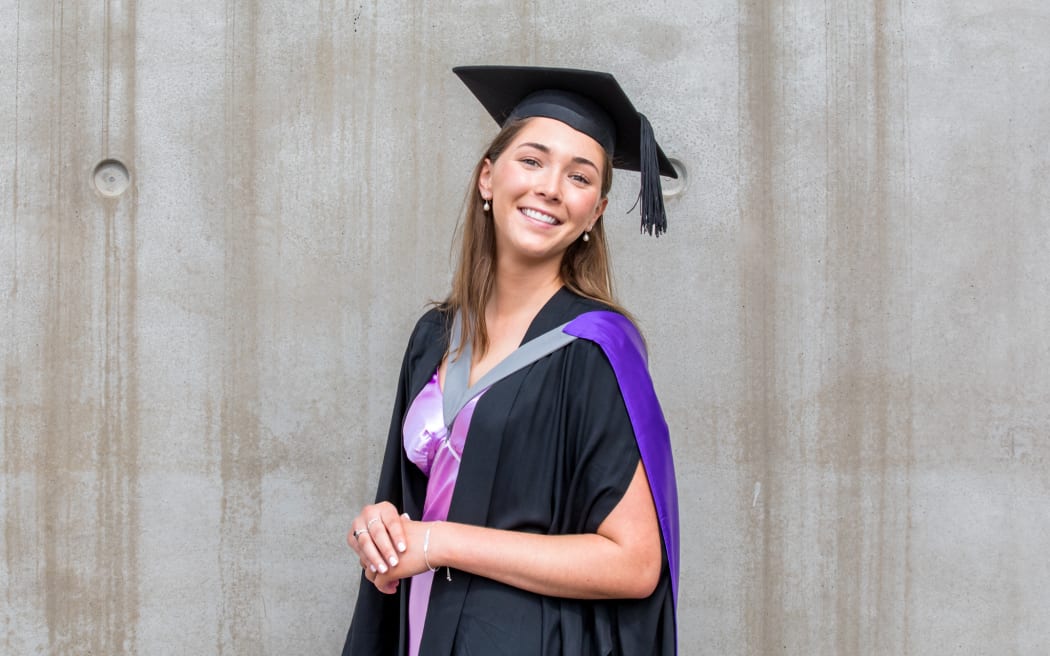 Yazmin Shipley from the University of Canterbury Faculty of Engineering Graduation Celebration.