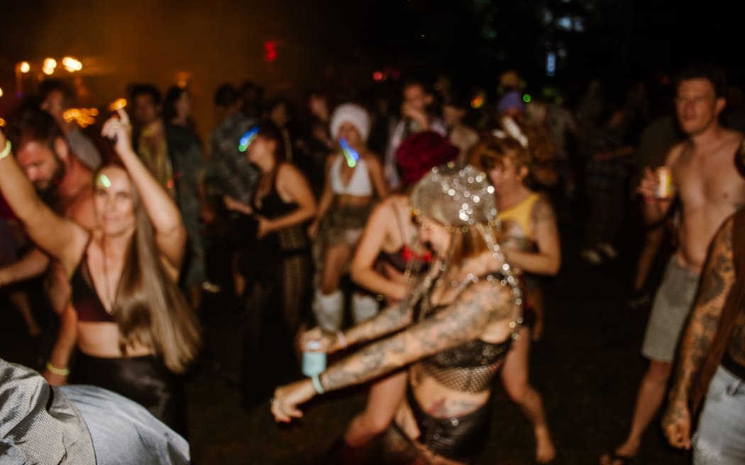 Naked in the Trees festival.