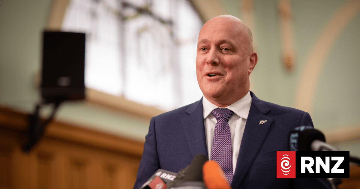 Christopher Luxon on National Party's promised tax cuts | RNZ